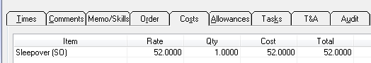 client role rate