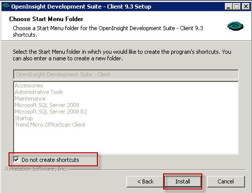 client setup