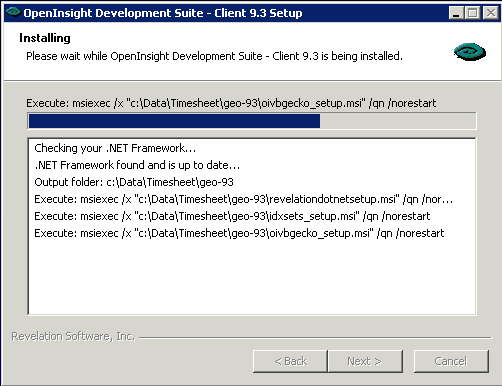 client setup
