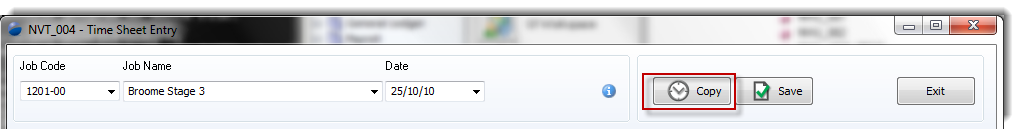 copy button