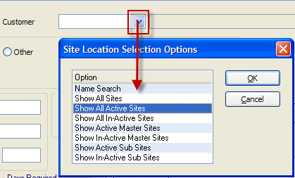 client select